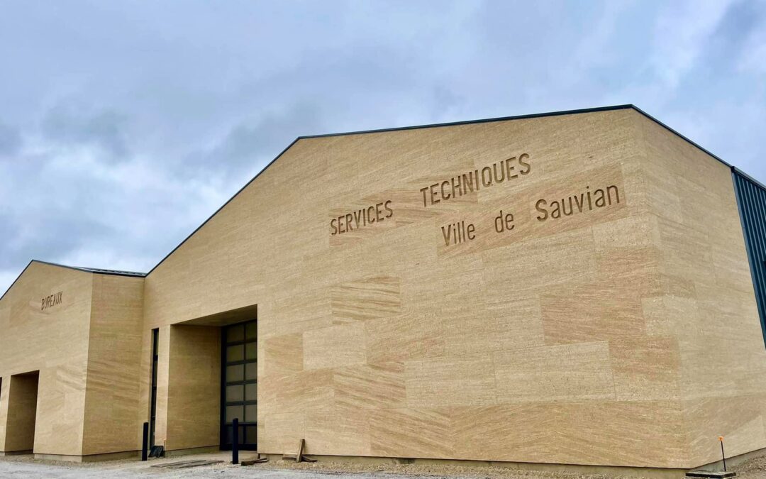 centre technique municipal : fin de construction