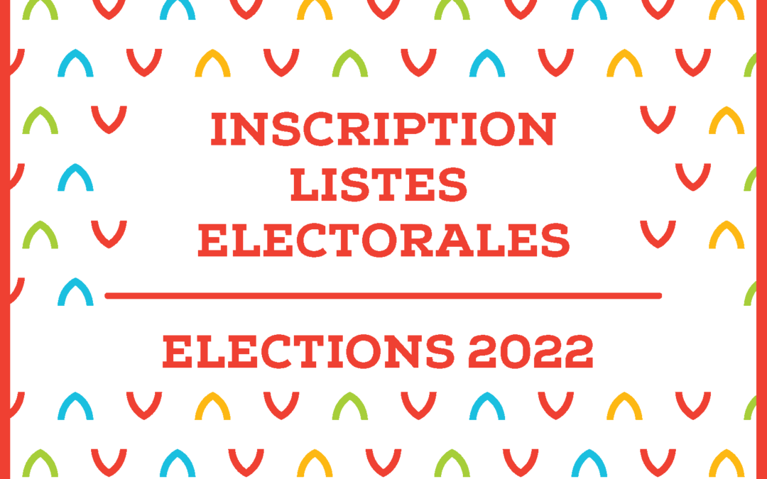 Etes-vous inscrit sur les listes electorales