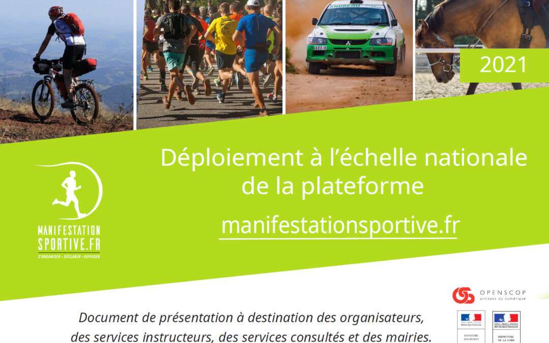 Une nouvelle application dédiées aux manifestations sportives