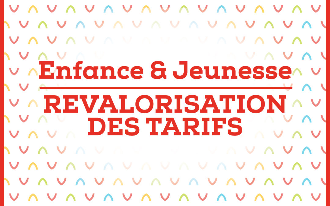 Revalorisation des tarifs pour les services enfance et jeunesse