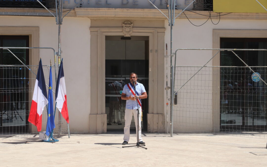 Discours de Monsieur le Maire suite à l’appel au rassemblement de l’AMF