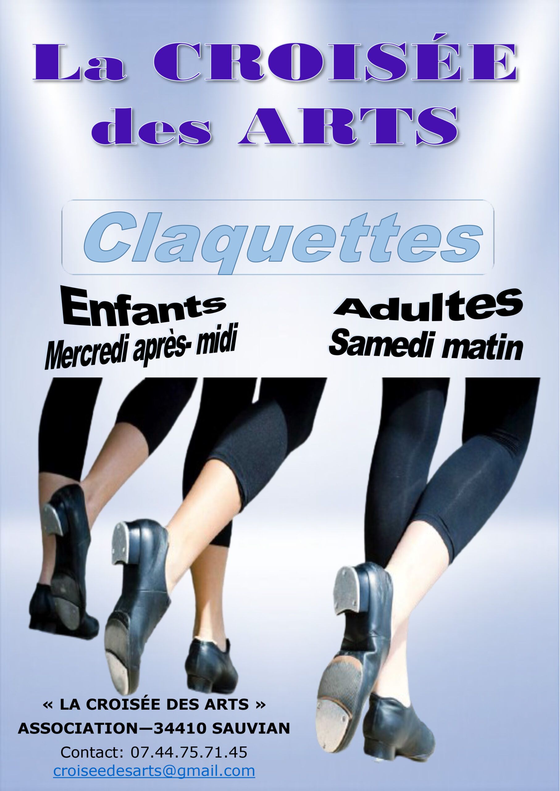 Affiche Claquettes new A4