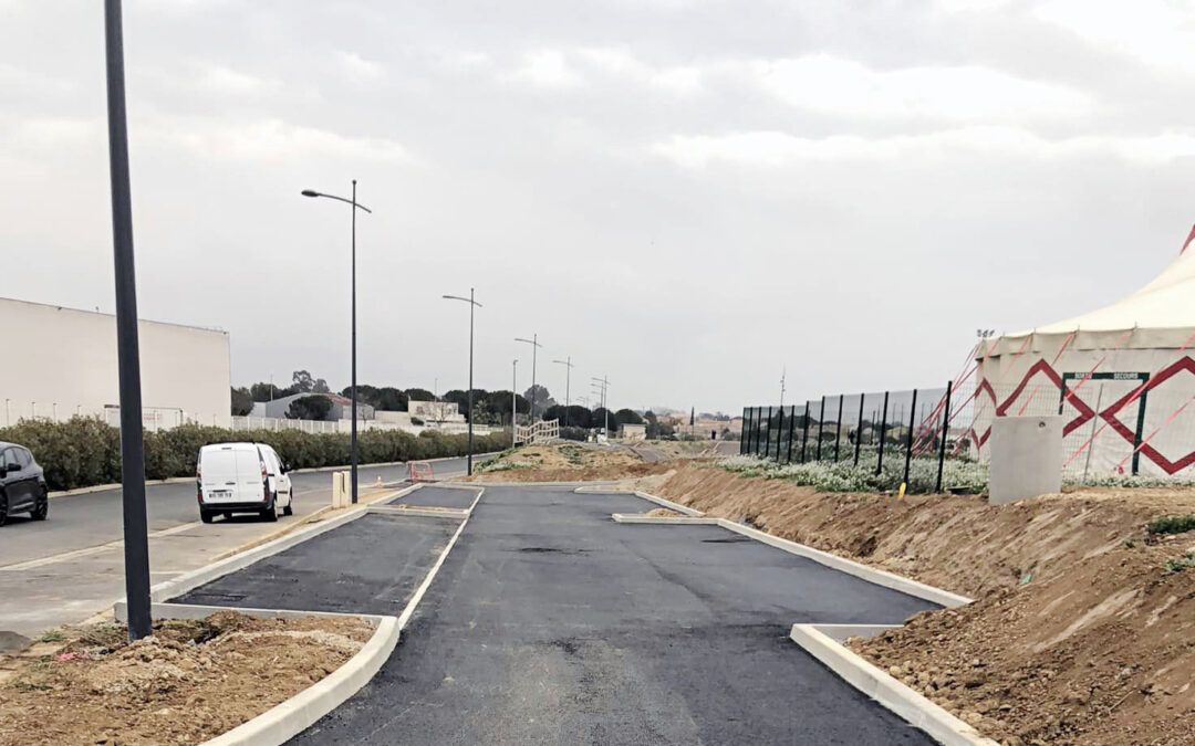 Les aménagements se poursuivent autour du complexe de la Gouronne