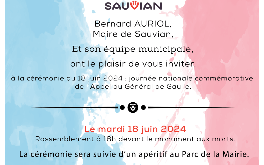 Commémoration de l’Appel du 18 juin 1940