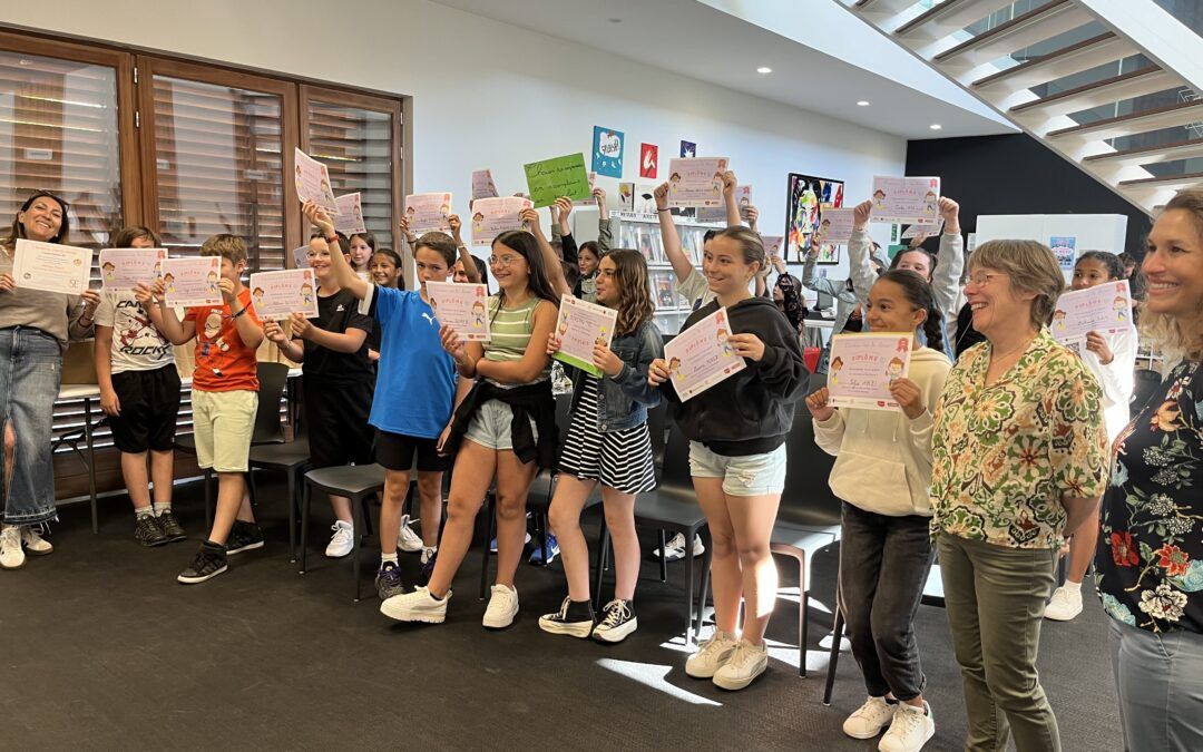 Des élèves de Sauvian remporte un défi d’écriture national