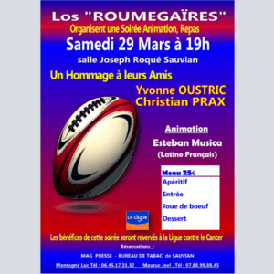 Los Roumegaïres samedi 29 mars 19h