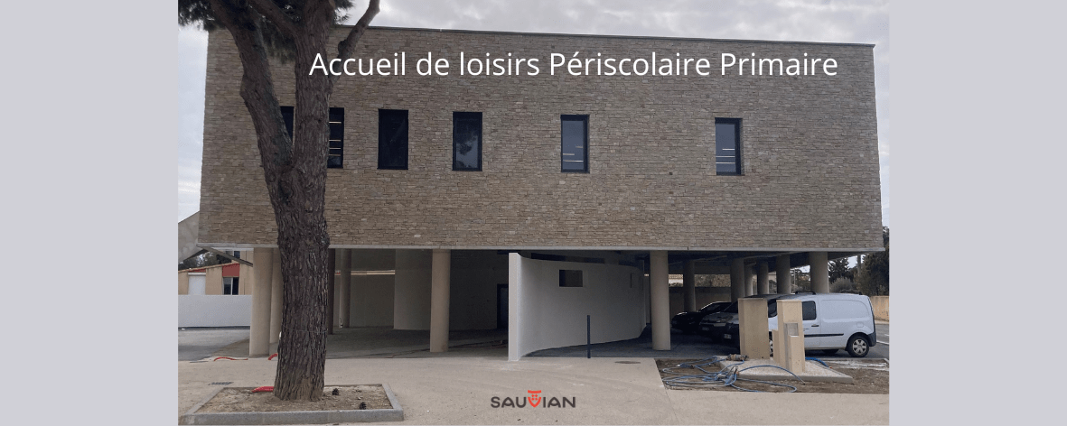 Photos en exclusivité du futur Accueil de Loisirs Périscolaire primaire