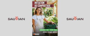 Initiation au compostage à Sauvian le 07 mais 2025