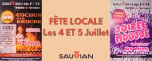 Fête locale du 4 et 5 Juillet de Sauvian !