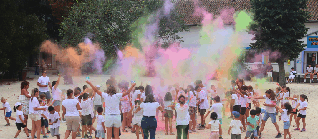 Un final haut en couleurs pour le centre de loisirs !