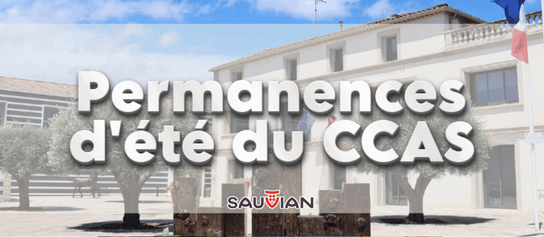 Permanences d’été du CCAS
