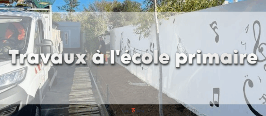 Une fresque en hommage à Georges Brassens prend vie à l’école primaire