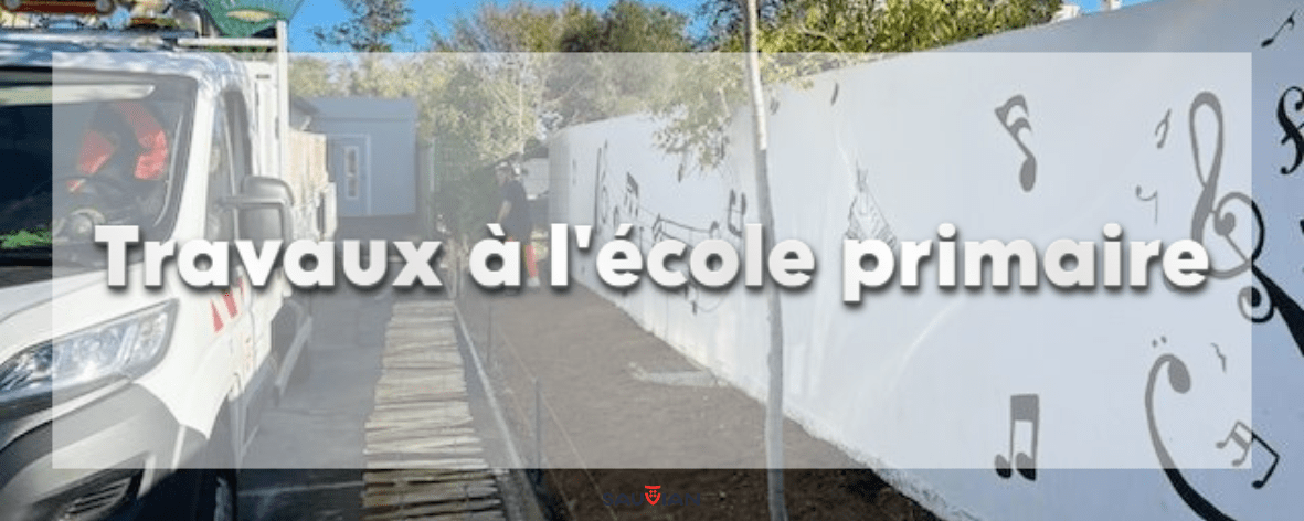 infos ecole travaux école