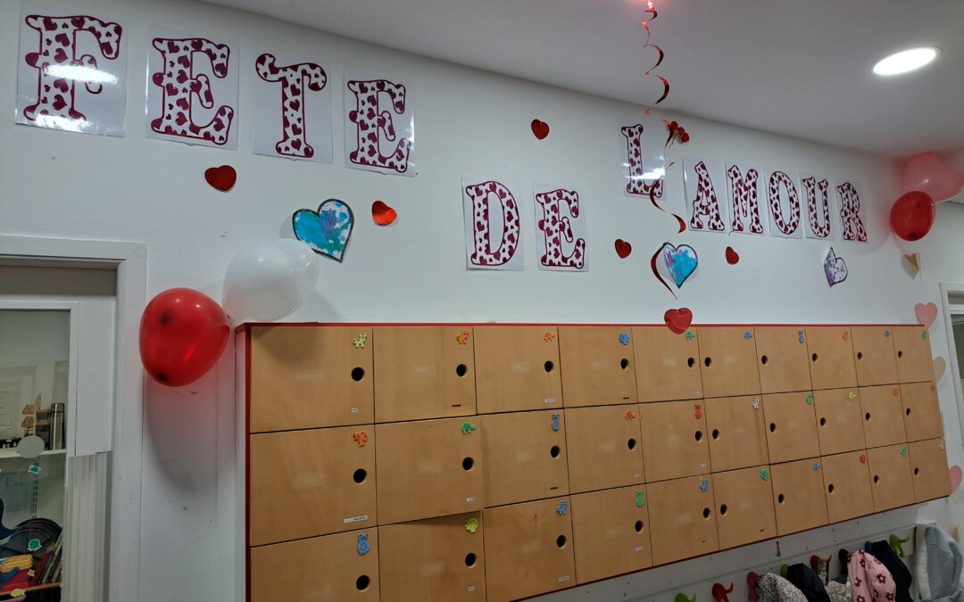 À la crèche, on fête l’Amour !