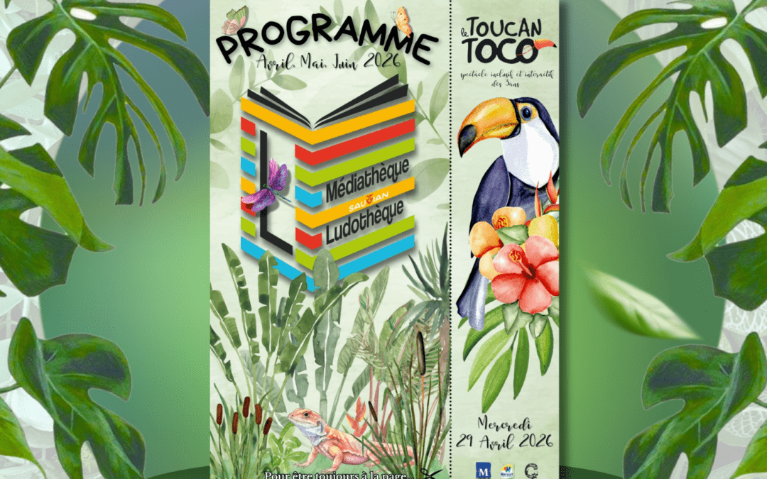 Le nouveau programme de la médiathèque/ludothèque est enfin disponible !