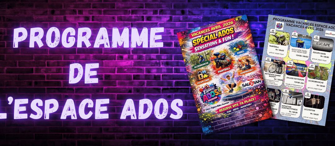 🔥 VACANCES D’AVRIL : Mode Fun Activé à l&rsquo;Espace Ados 🔥