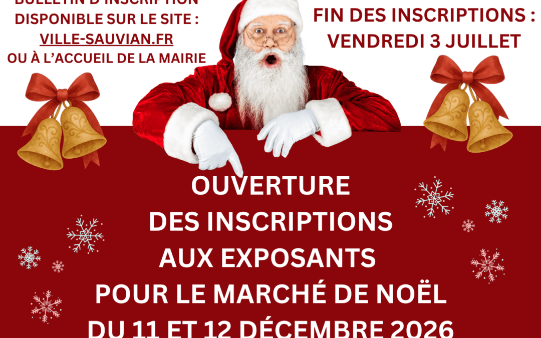 Appel aux artisans & créateurs – Marché de Noël 2026