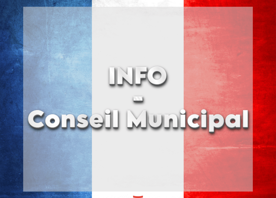 Retour sur le conseil municipal du mercredi 8 avril 2026