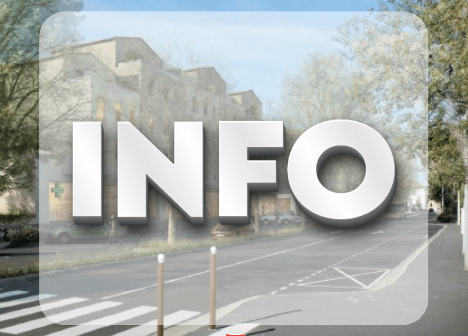 Info : Projet Rive Droite