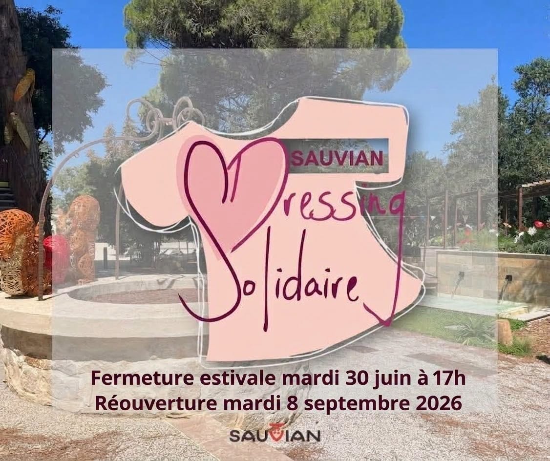 Fermeture estivale du Dressing Solidaire