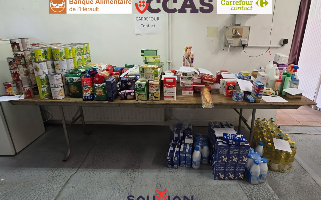 Collecte pour la banque alimentaire