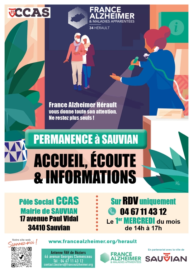 PERMANENCE FRANCE ALZHEIMER