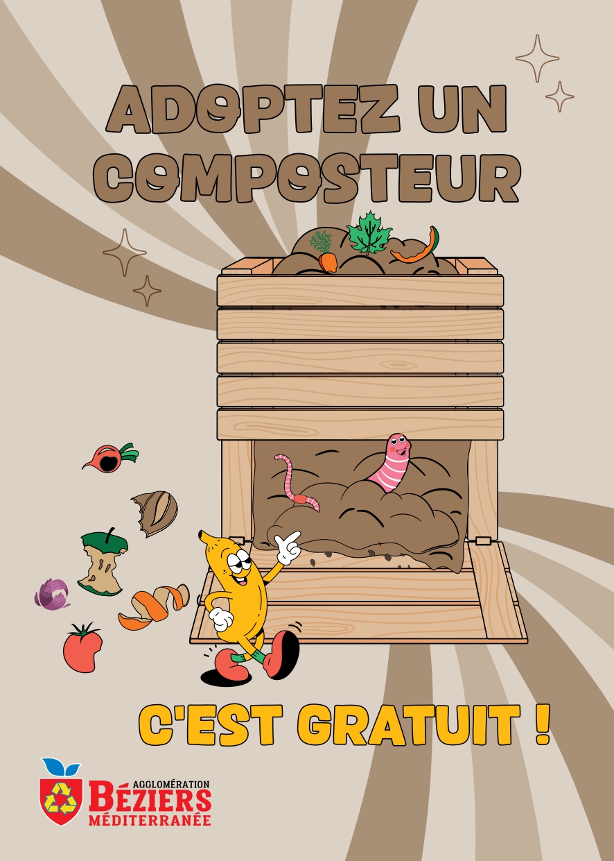 ADOPTEZ UN COMPOSTEUR, C’EST GRATUIT !