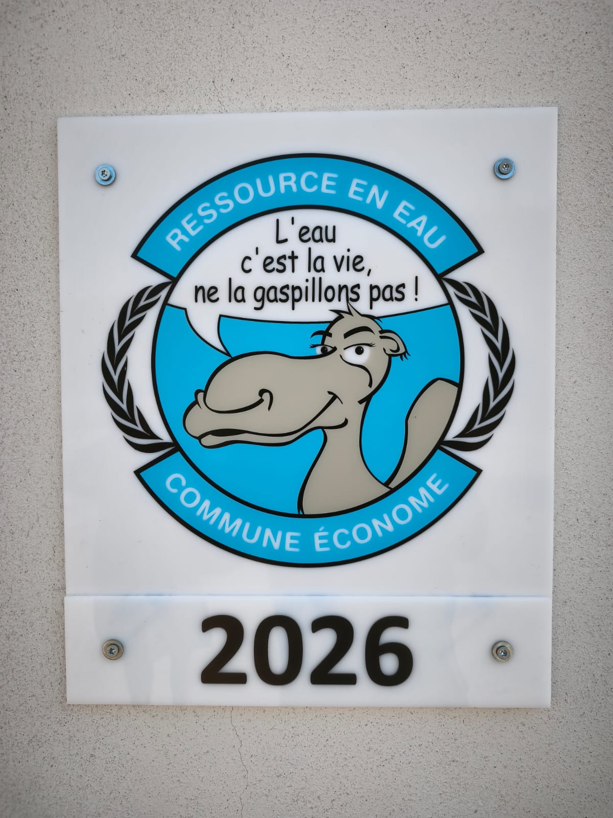Sauvian récompensée pour ses efforts en matière d’économie d’eau !